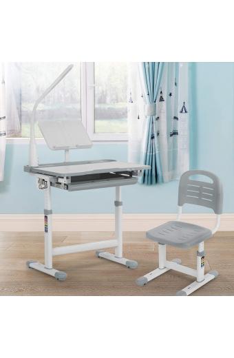 Children Desk and Chair Set Height Adjustable