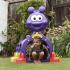 Indoor Outdoor Boo Caterpillar Play Structure For Kids