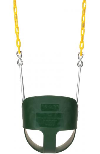 Toddler Swing Seat with Coated Swing Chains Fully Assembled